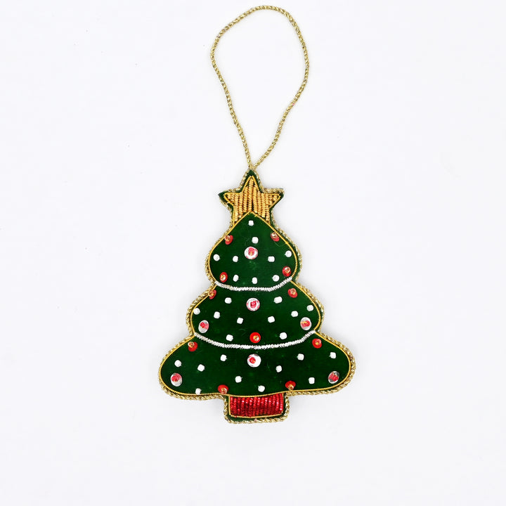 Felt Christmas Tree Hanging Ornament