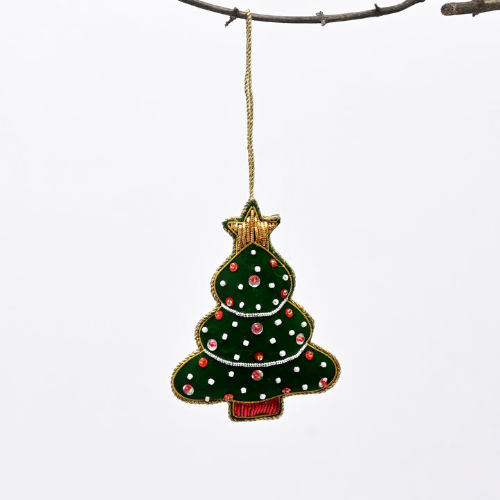 Felt Christmas Tree Hanging Ornament