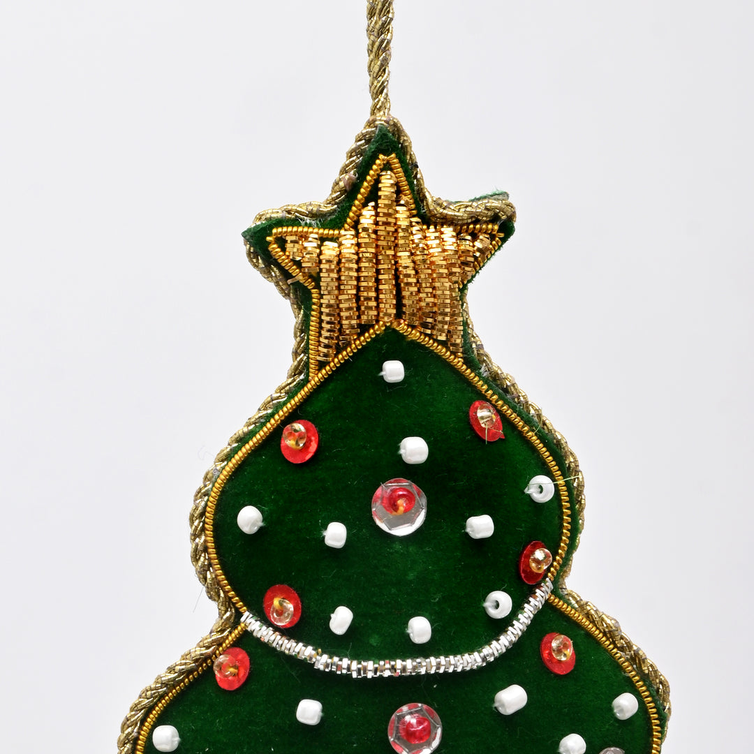 Felt Christmas Tree Hanging Ornament