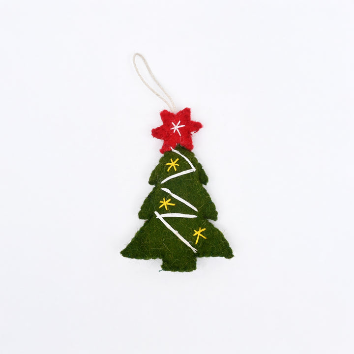 Decorative Felt Christmas Tree Hanging Ornament