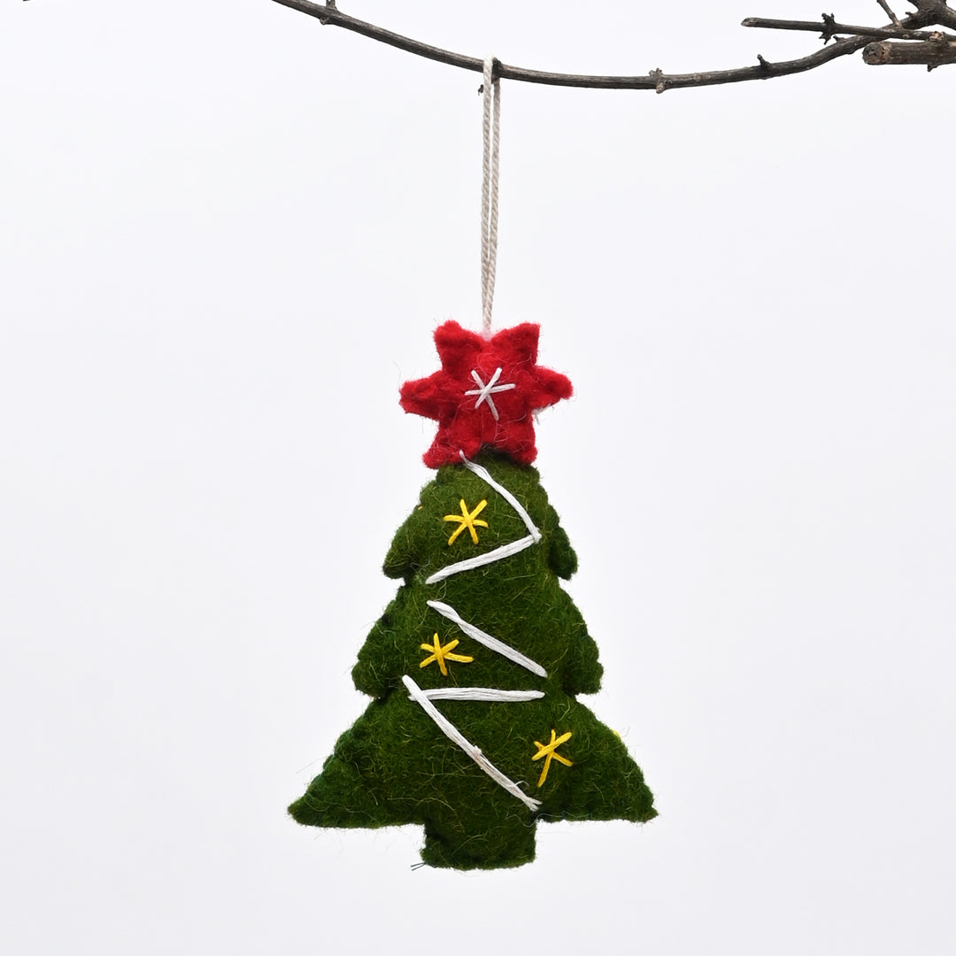 Decorative Felt Christmas Tree Hanging Ornament
