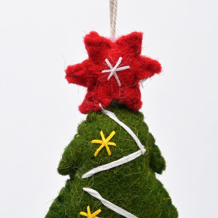 Decorative Felt Christmas Tree Hanging Ornament