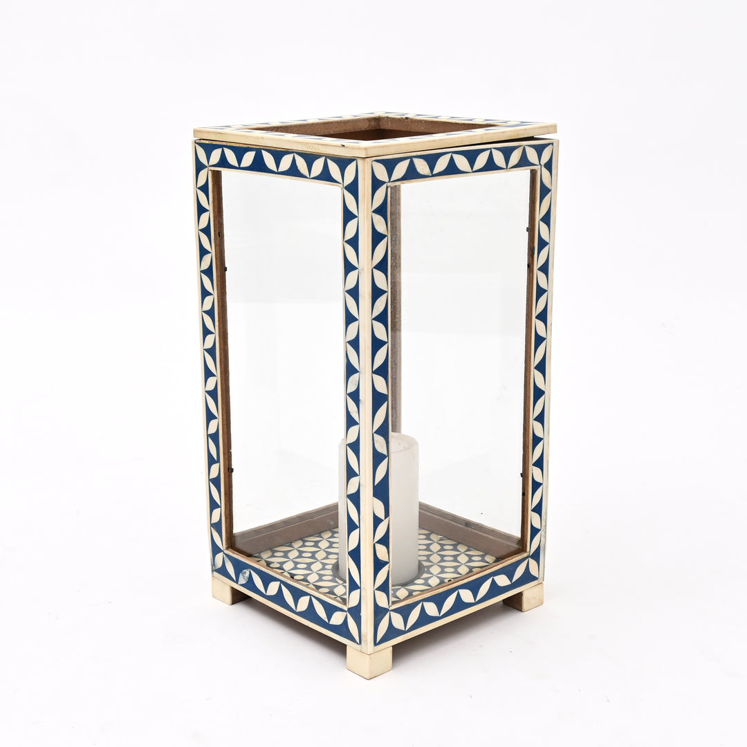 Moroccan Metal Lantern | Decorative Candle Holder | Ambient Indoor/Outdoor Light | Boho & Rustic Home Decor