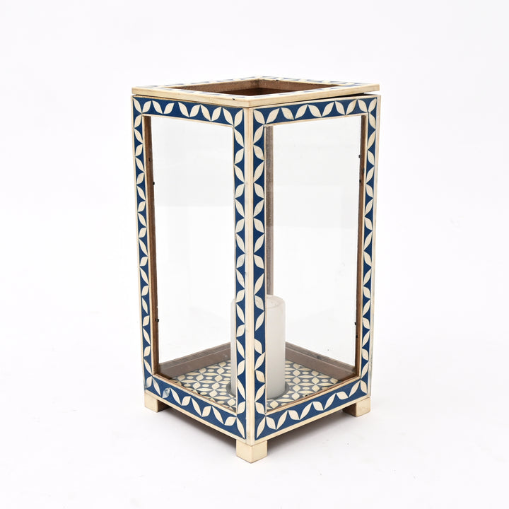 Moroccan Metal Lantern | Decorative Candle Holder | Ambient Indoor/Outdoor Light | Boho & Rustic Home Decor