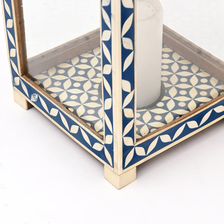Moroccan Metal Lantern | Decorative Candle Holder | Ambient Indoor/Outdoor Light | Boho & Rustic Home Decor