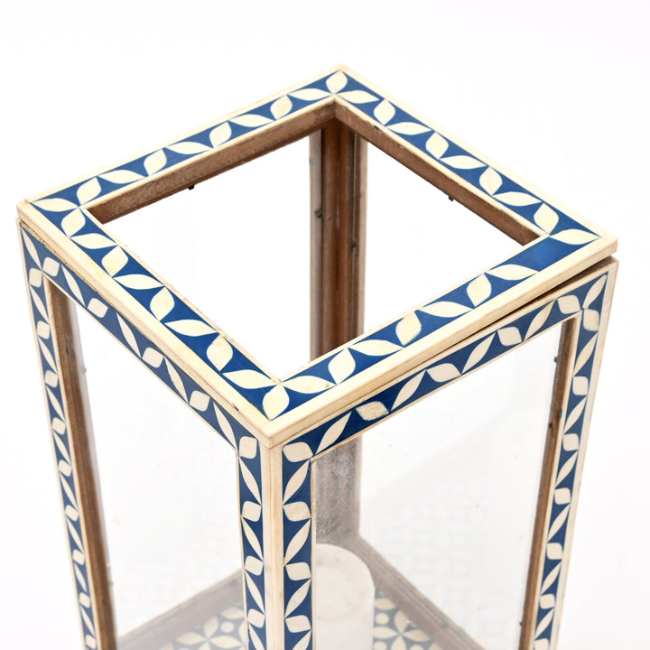 Moroccan Metal Lantern | Decorative Candle Holder | Ambient Indoor/Outdoor Light | Boho & Rustic Home Decor