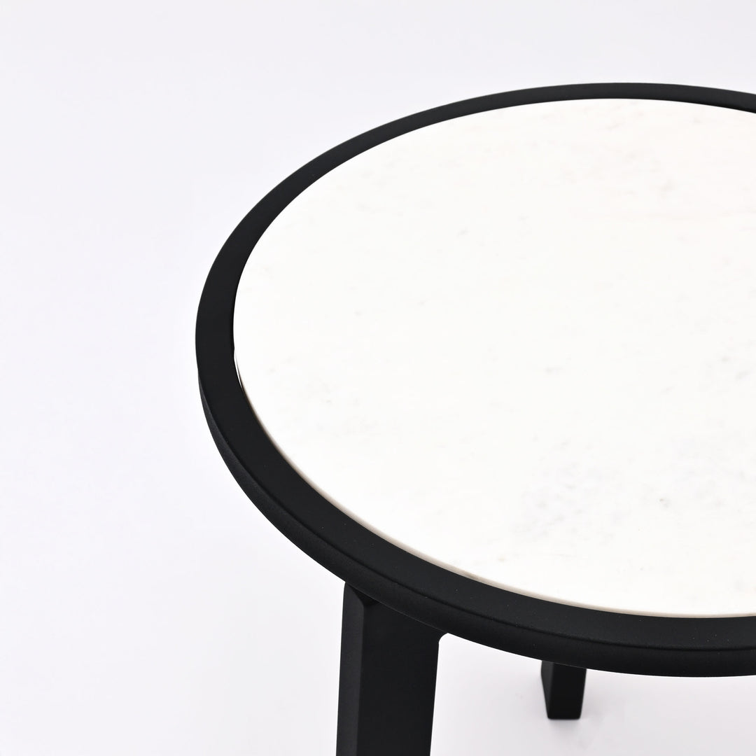 Round Marble Table with tripod legs