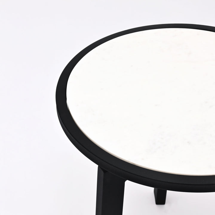 Round Marble Table with tripod legs