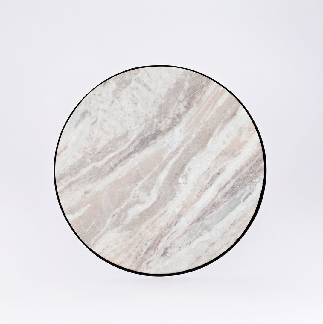 Drum Table with Toronto Marble top