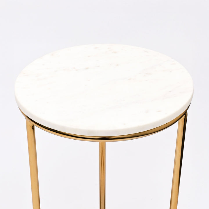Gold EPL Marble Table Set of 2