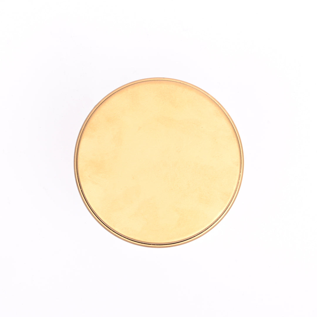 Large Round Enamel Box with Lid – Kitchen & Home Storage Jar