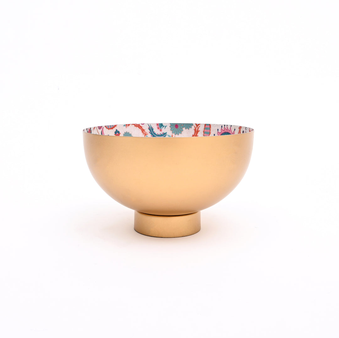 Round Enamel Metal Serving Bowl – Rustic Kitchen & Dining Tableware