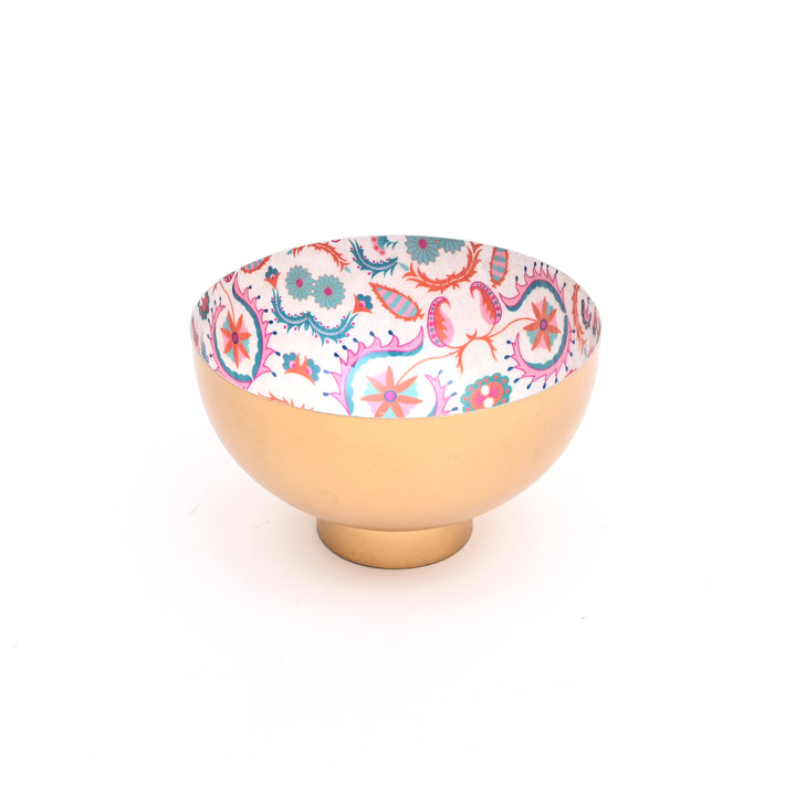 Round Enamel Metal Serving Bowl – Rustic Kitchen & Dining Tableware