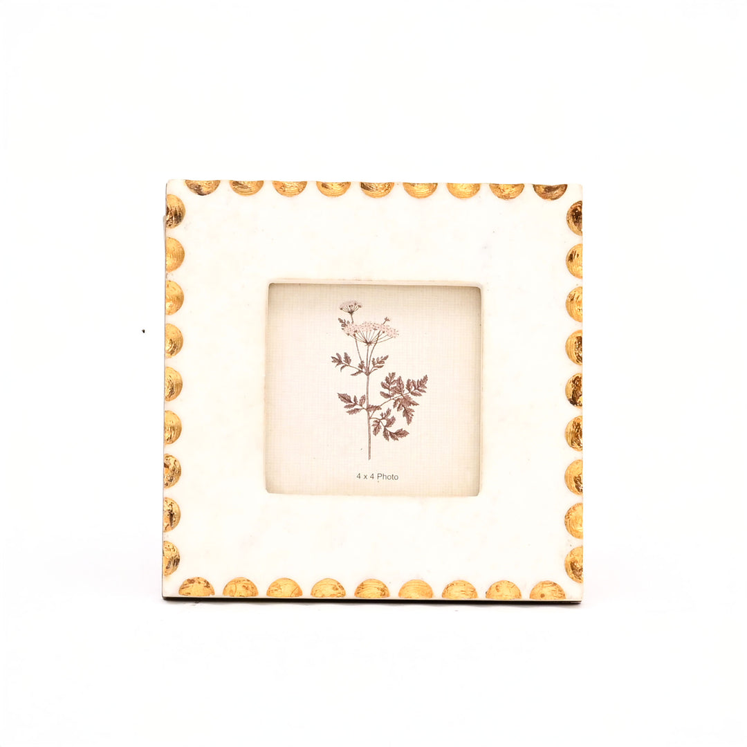 Xanadu Natural Marble 4x4 Square Picture Frame