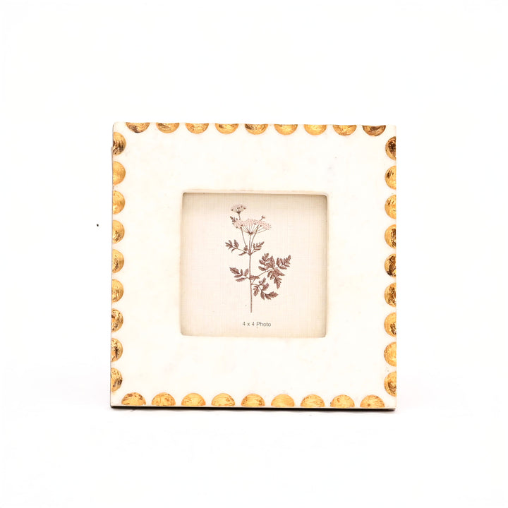 Xanadu Natural Marble 4x4 Square Picture Frame