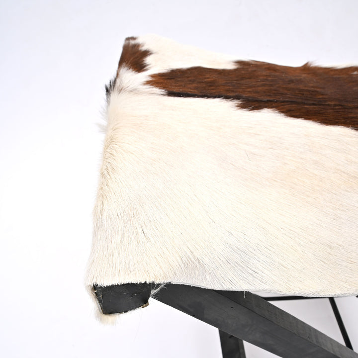 Sgabello da campeggio pieghevole Hairon pelle legno