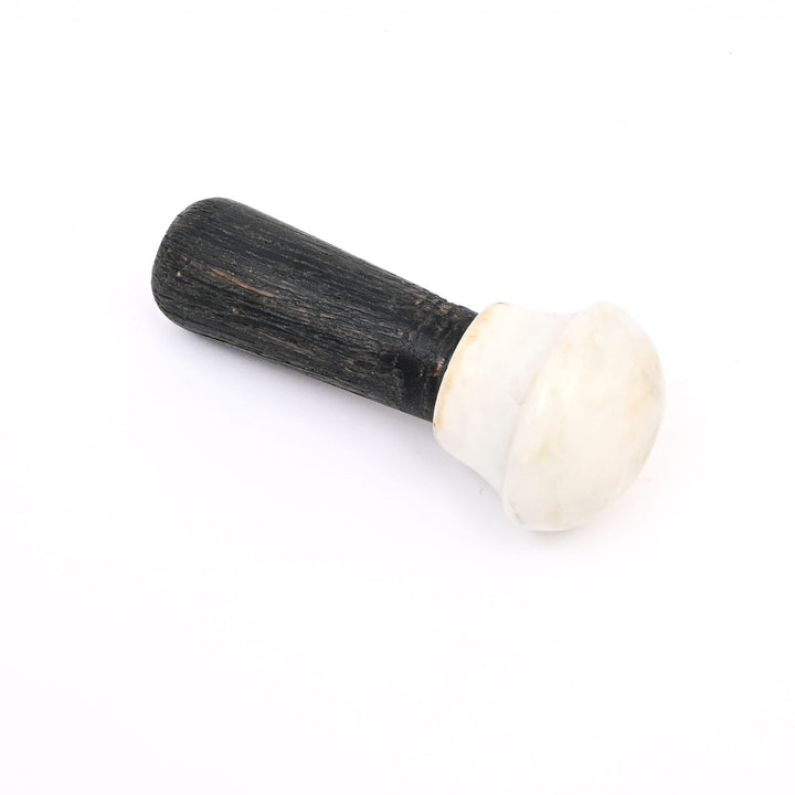Bean Night Mortar & Pestle – Handcrafted Natural Stone & Marble Kitchen Tool for Herbs, Spices & Seeds