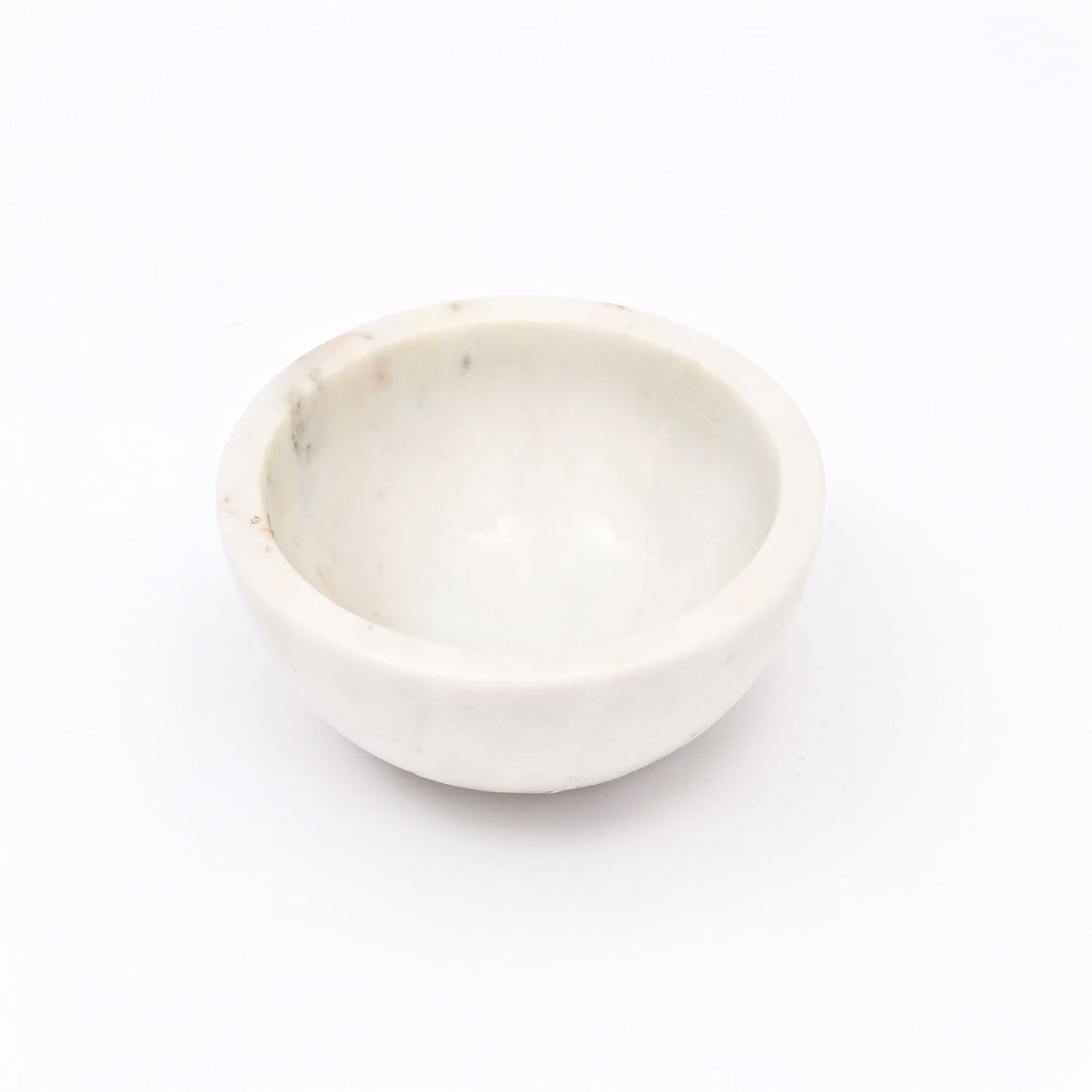 Bean Night Mortar & Pestle – Handcrafted Natural Stone & Marble Kitchen Tool for Herbs, Spices & Seeds