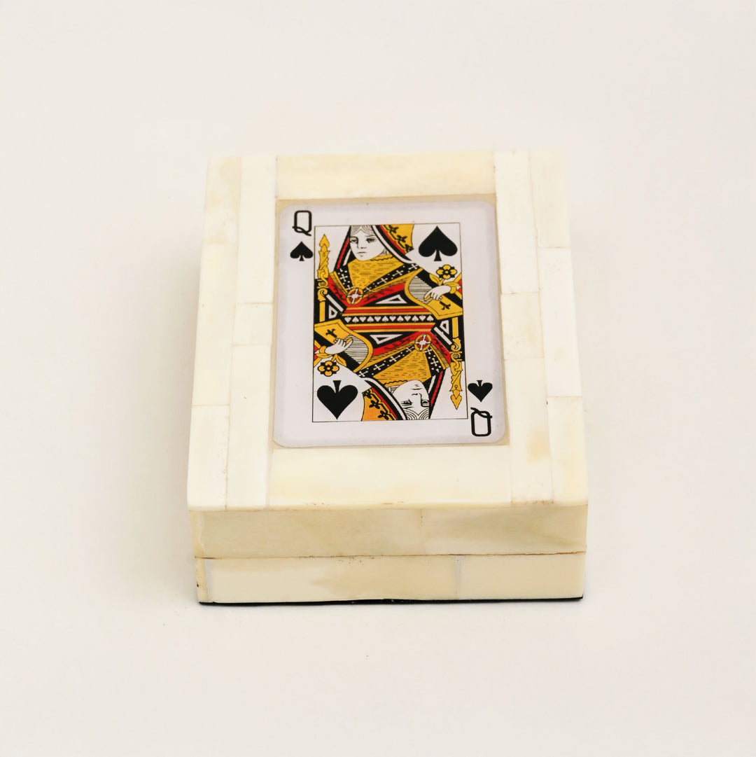 Natural Ace Playing Cards Box