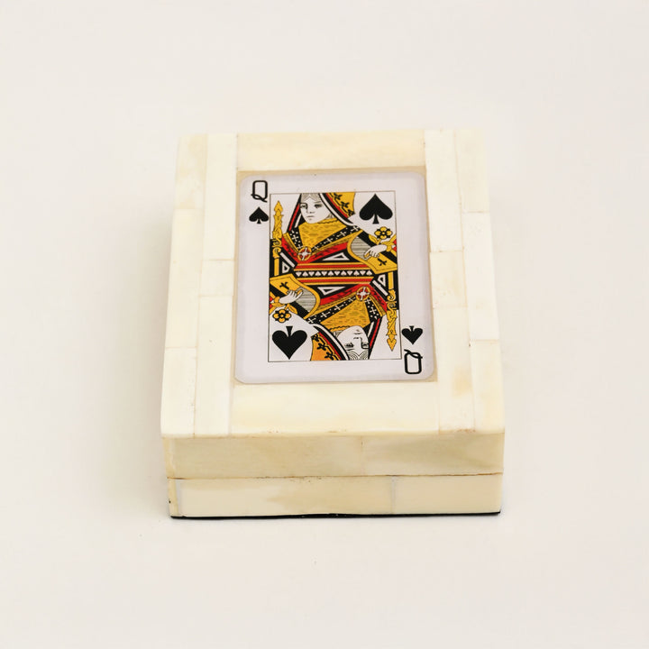 Natural Ace Playing Cards Box