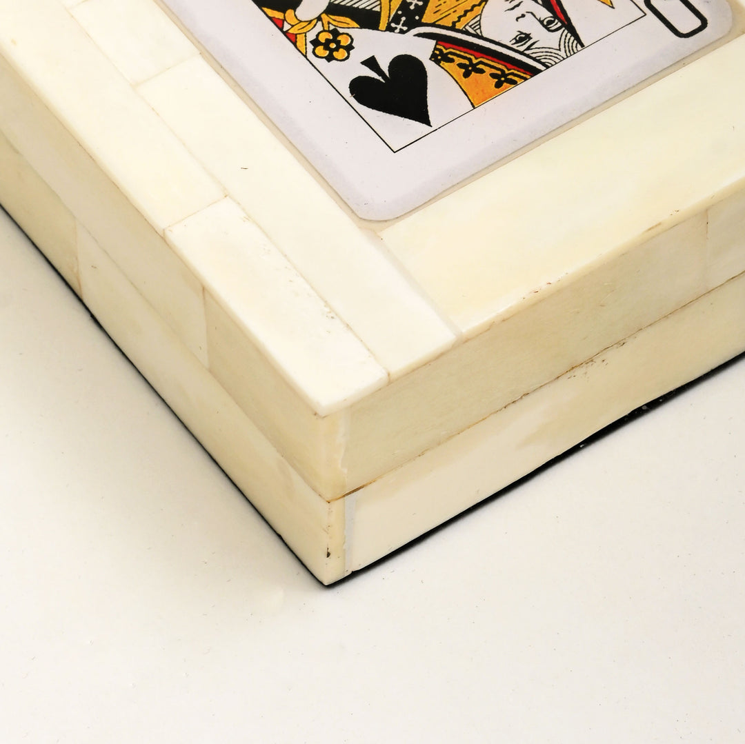 Natural Ace Playing Cards Box