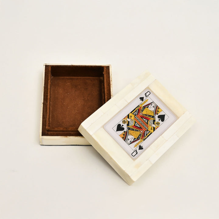 Natural Ace Playing Cards Box