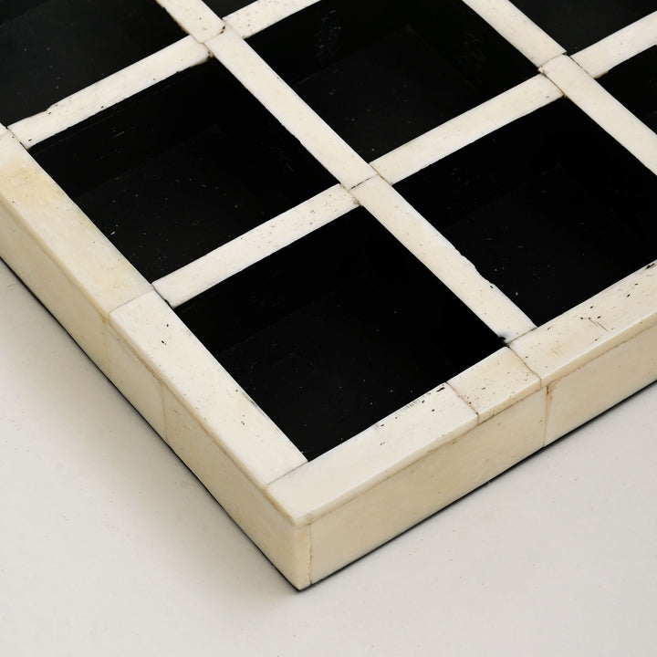 Tic-Tac-Toe Game Set – White
