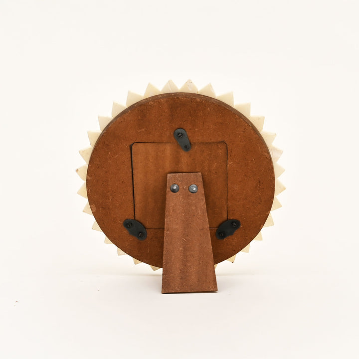 Sunflower Bone Inlay Photo Frame – 3x3 inches