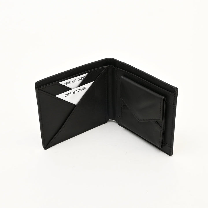 Leather Wallet 2B Crngrn – Premium Green Full-Grain Leather Wallet for Men with Coin Pocket & 4 Card Slots