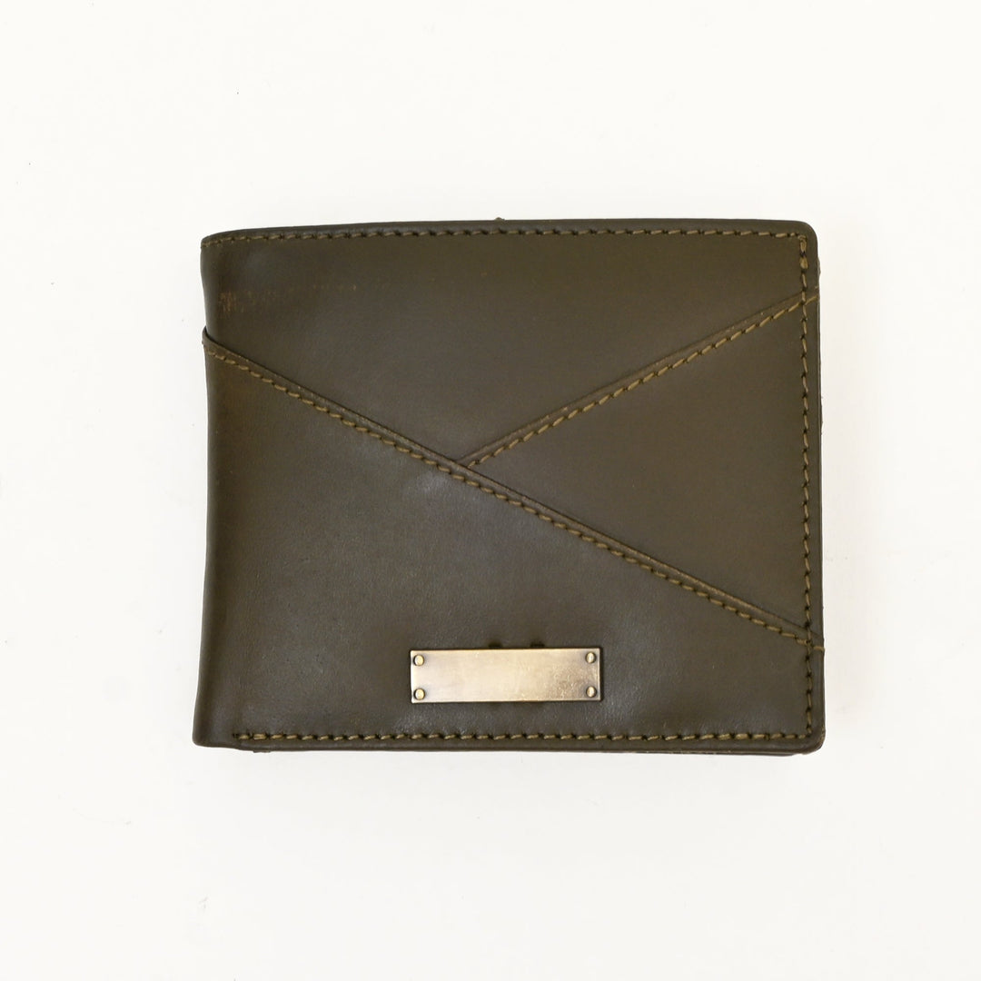 Leather Wallet 2B Napgrn – Green Napa Leather Men’s Wallet with Coin Pocket & Card Slots