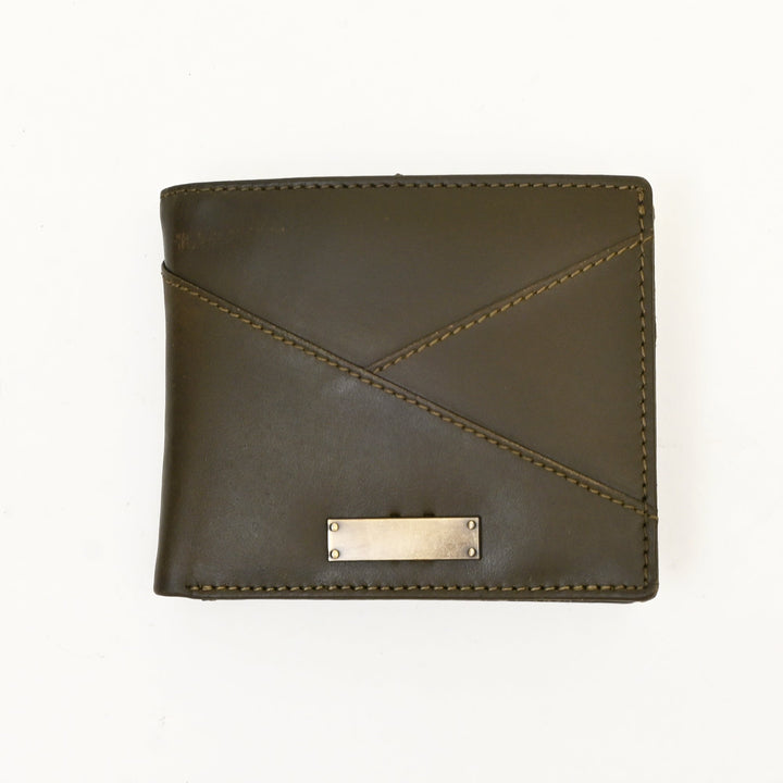 Leather Wallet 2B Napgrn – Green Napa Leather Men’s Wallet with Coin Pocket & Card Slots