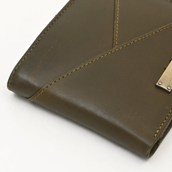 Leather Wallet 2B Napgrn – Green Napa Leather Men’s Wallet with Coin Pocket & Card Slots