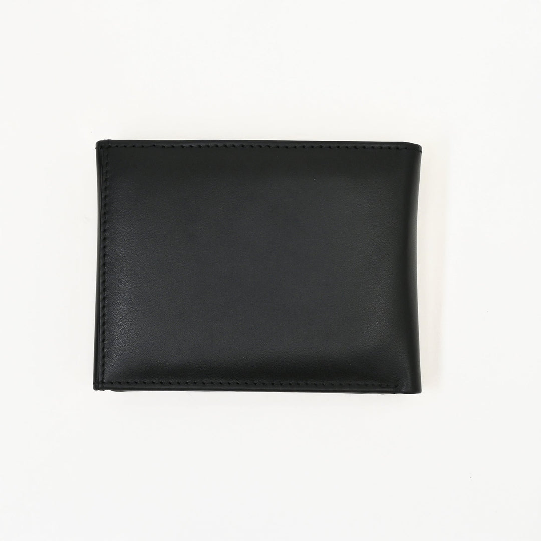 Men’s Leather Wallet 3S Napblk – Premium Black Napa Leather Slim Wallet with Coin Pocket & 6 Card Slots | Luxury Handcrafted Gents Wallet