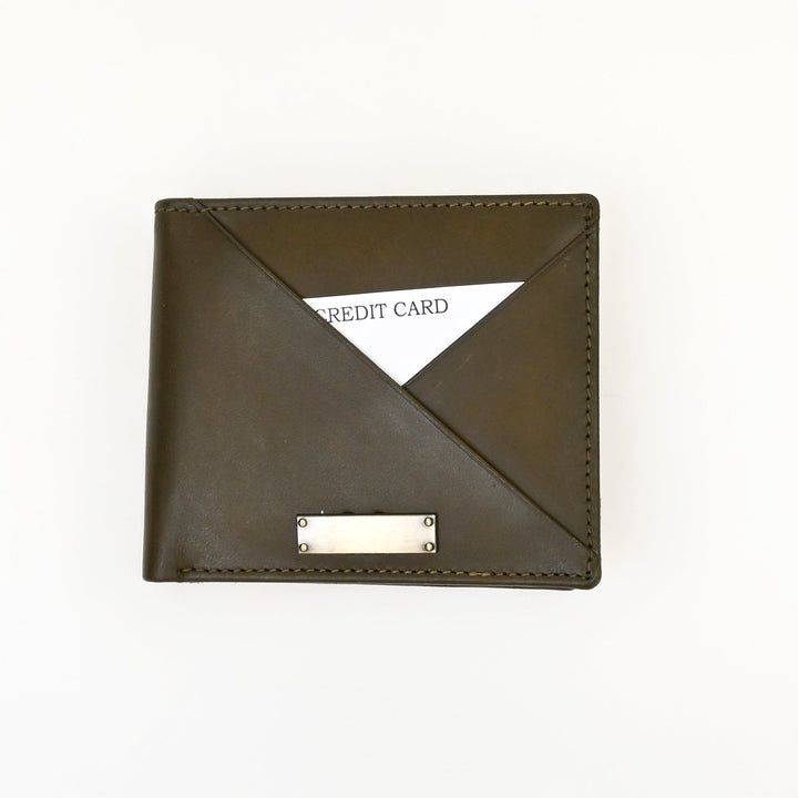 Leather Wallet 1S Napgrn – Premium Green Napa Leather Wallet for Men | Slim, Stylish & Functional