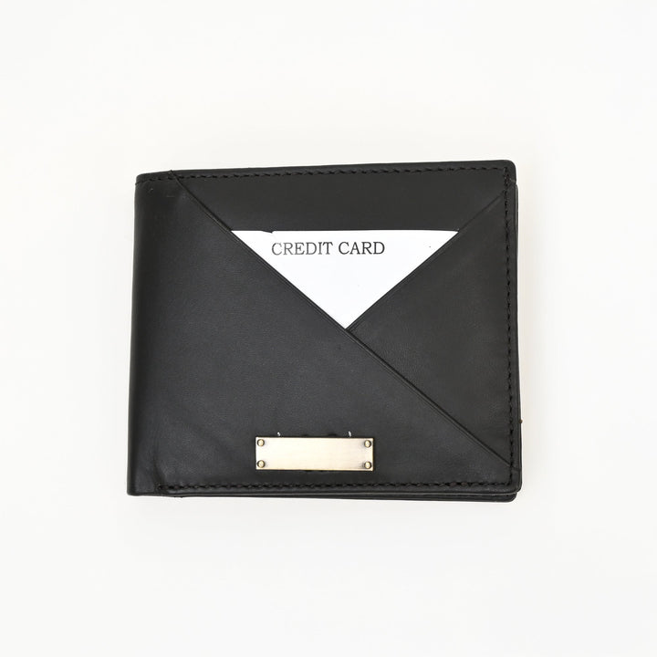 Leather Wallet 1S Crngrn – Green Full-Grain Waxy Leather Men’s Wallet with Coin Pocket & 6 Card Slots