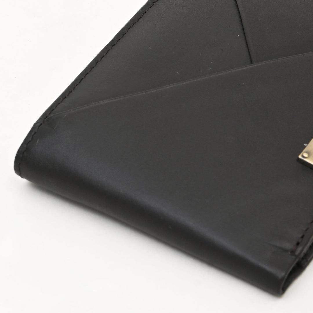 Leather Wallet 1S Crngrn – Green Full-Grain Waxy Leather Men’s Wallet with Coin Pocket & 6 Card Slots