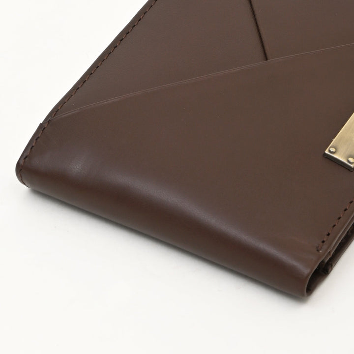 Leather Wallet 1B Napbrn – Premium Brown Napa Leather Wallet for Men | Elegant, Slim & Functional Design