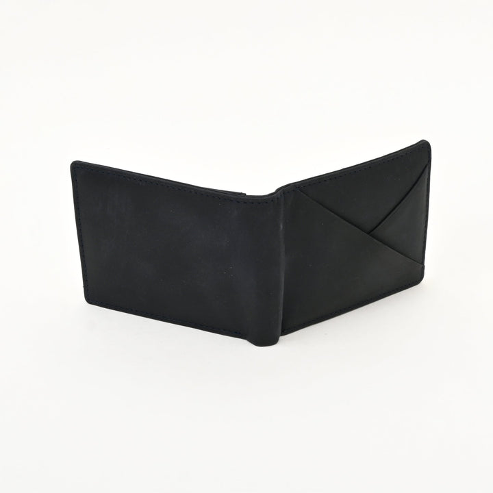 Leather Wallet 1S Blue – Premium Full-Grain Waxy Leather Wallet for Men | Slim, Stylish & Functional