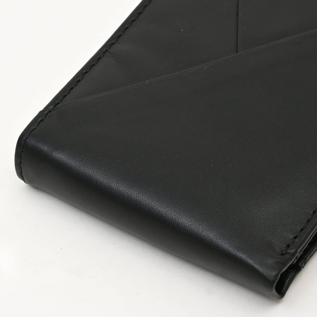 Leather Wallet 1S Napblk – Black Napa Leather Wallet for Men | Slim, Elegant & Functional Design