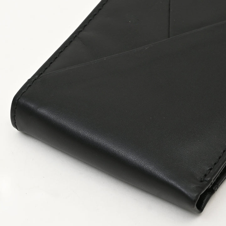 Leather Wallet 1S Napblk – Black Napa Leather Wallet for Men | Slim, Elegant & Functional Design