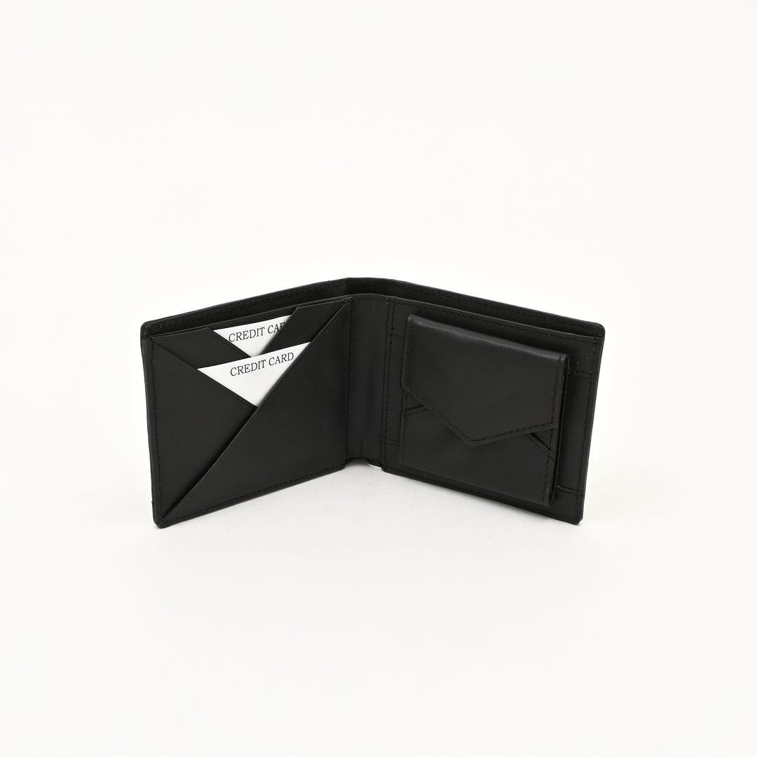 Leather Wallet 1S Napdbr – Premium Brown Napa Leather Wallet for Men | Slim, Elegant & Functional