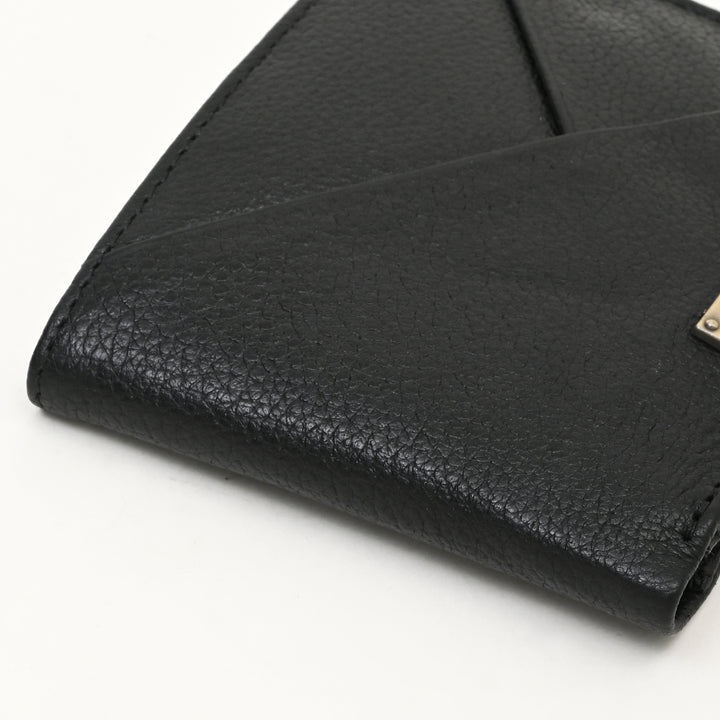 Leather Wallet 1B Grablk – Premium Black Grained Napa Leather Wallet for Men | Slim, Stylish & Functional
