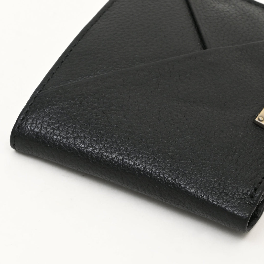 Leather Wallet 1B Grablk – Premium Black Grained Napa Leather Wallet for Men | Slim, Stylish & Functional