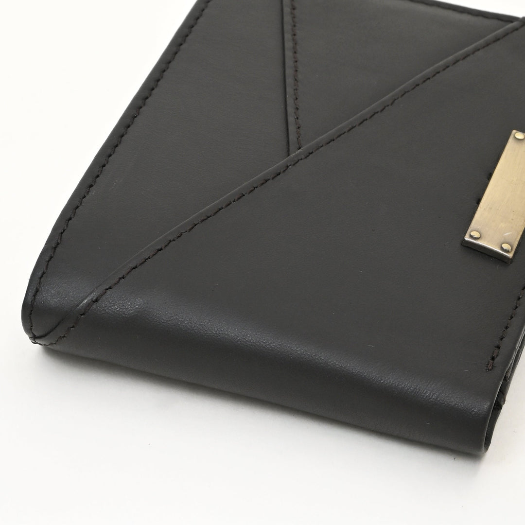 Leather Wallet 2B Napdbr – Dark Brown Napa Leather Men’s Wallet with Coin Pocket & Card Slots