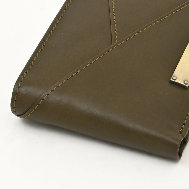 Leather Wallet 2S Napgrn – Premium Green Napa Leather Slim Wallet for Men with Coin Pocket & Card Slots