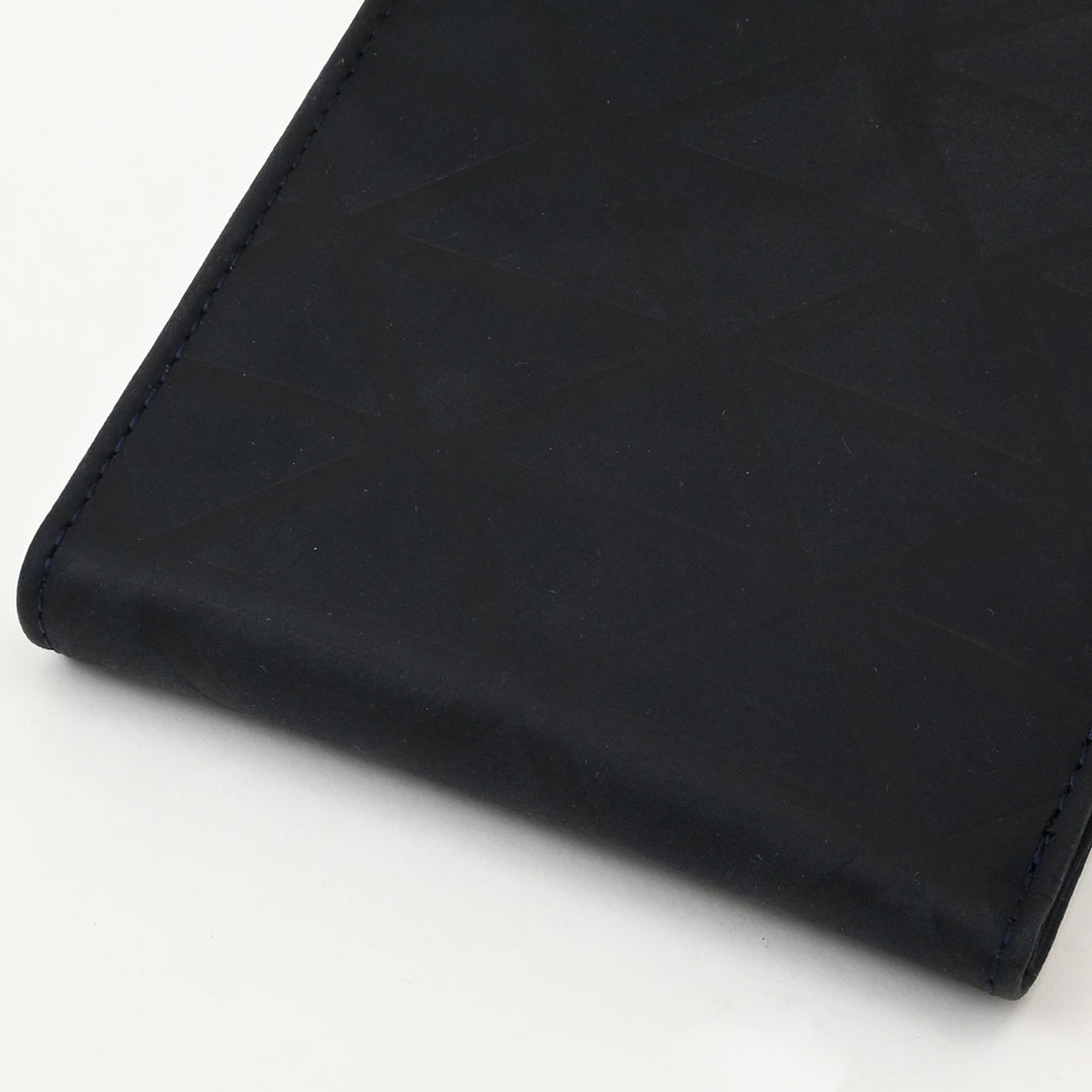 Luxury Blue Full-Grain Leather Wallet – Slim Waxy Finish with Coin Pocket & Card Slots