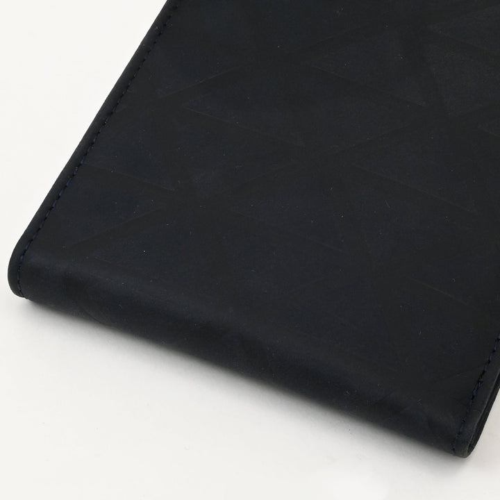 Luxury Blue Full-Grain Leather Wallet – Slim Waxy Finish with Coin Pocket & Card Slots