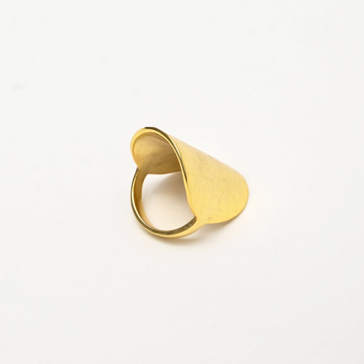 Gold Ring – Floral Design