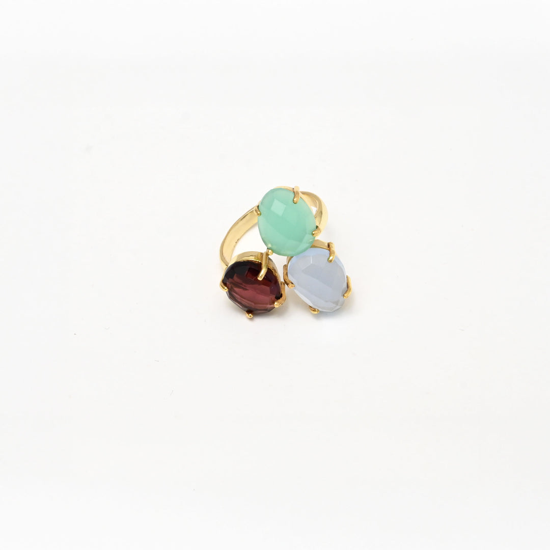 Multi-Gemstone Rings – Harmony Set