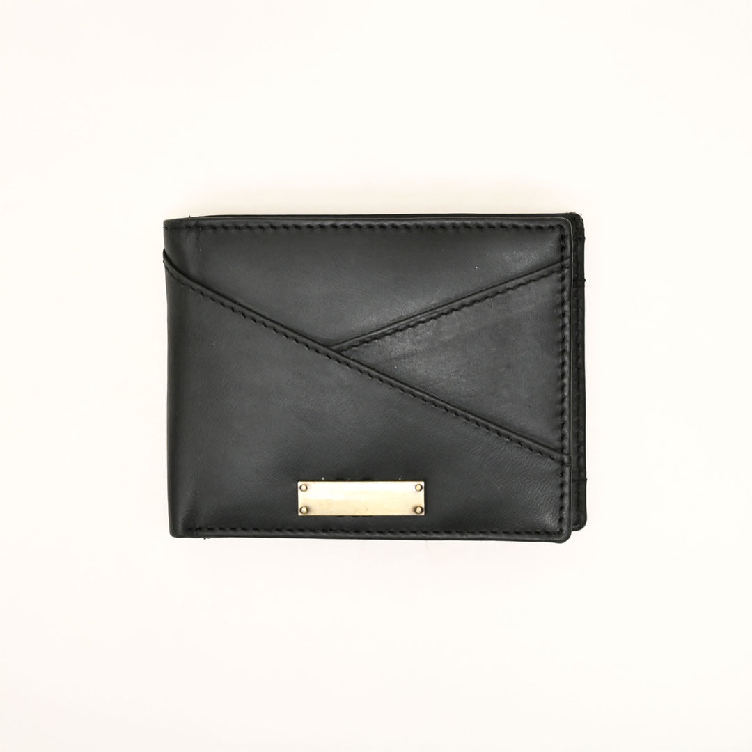 Leather Wallet 1B Dark Brown – Premium Nappa Leather Men’s Wallet with Coin Pocket & 6 Card Slots